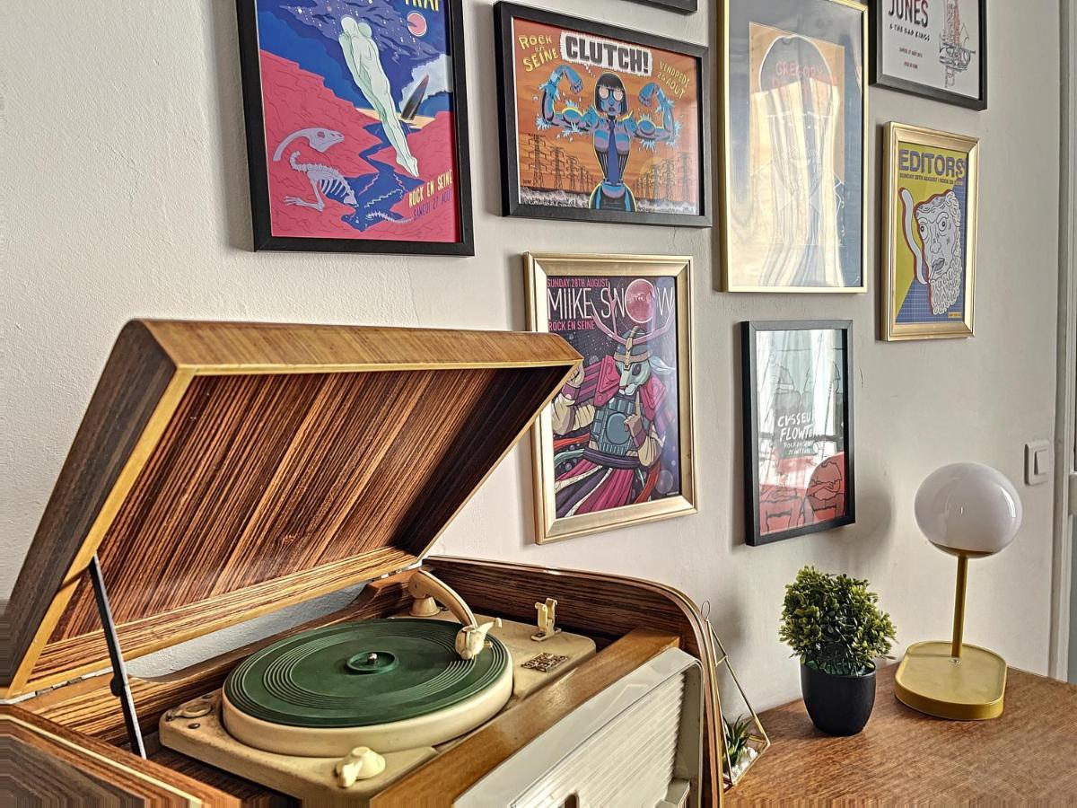 Maison De Ville - Paris En 15 Mn ! - 4 Pers- 1 Bebe - Vintage & Music ! Groslay 외부 사진