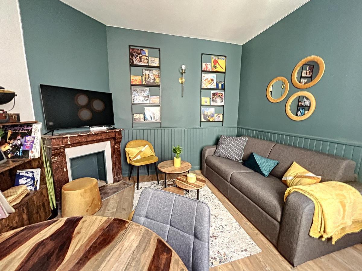 Maison De Ville - Paris En 15 Mn ! - 4 Pers- 1 Bebe - Vintage & Music ! Groslay 외부 사진