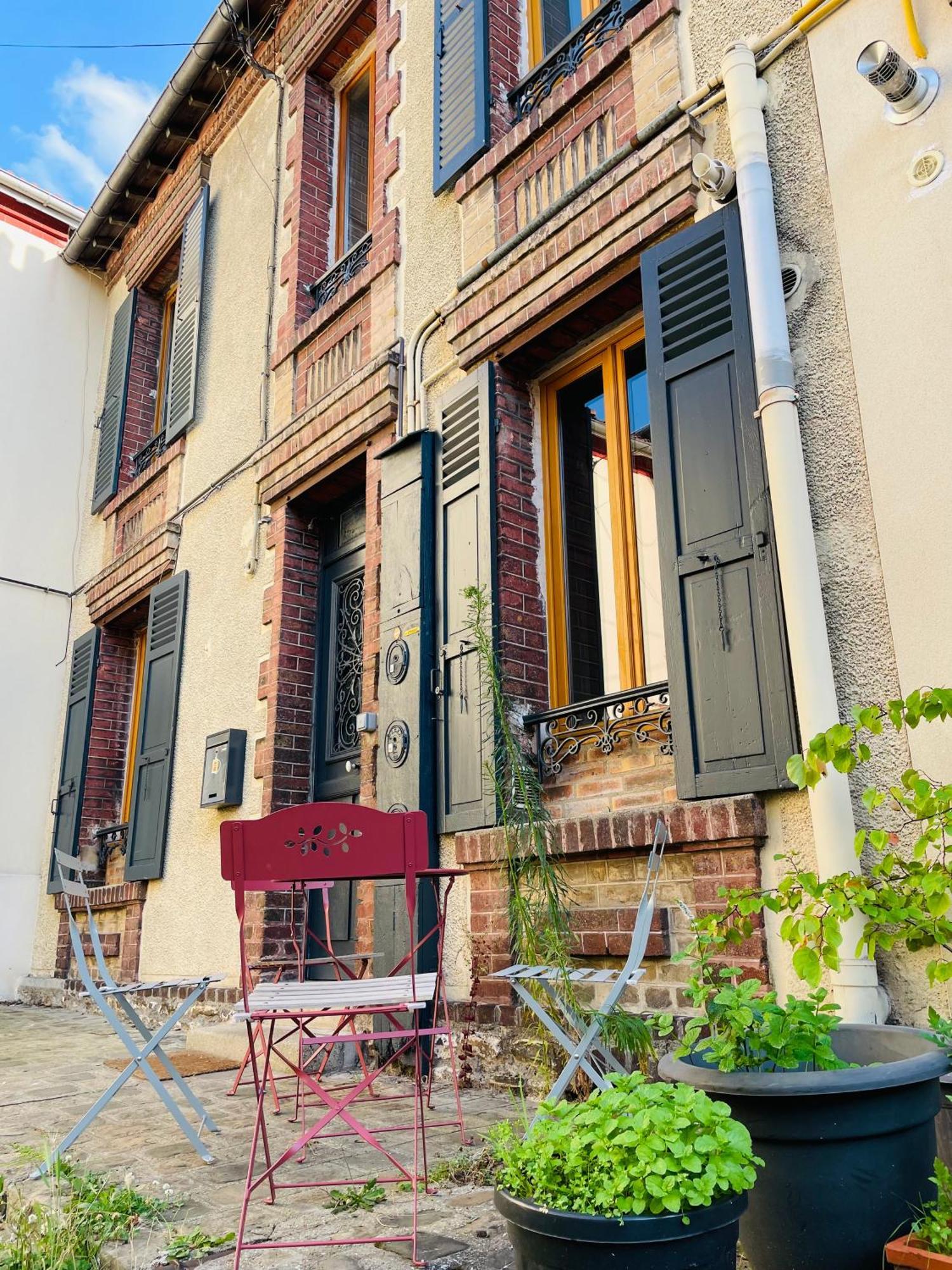 Maison De Ville - Paris En 15 Mn ! - 4 Pers- 1 Bebe - Vintage & Music ! Groslay 외부 사진