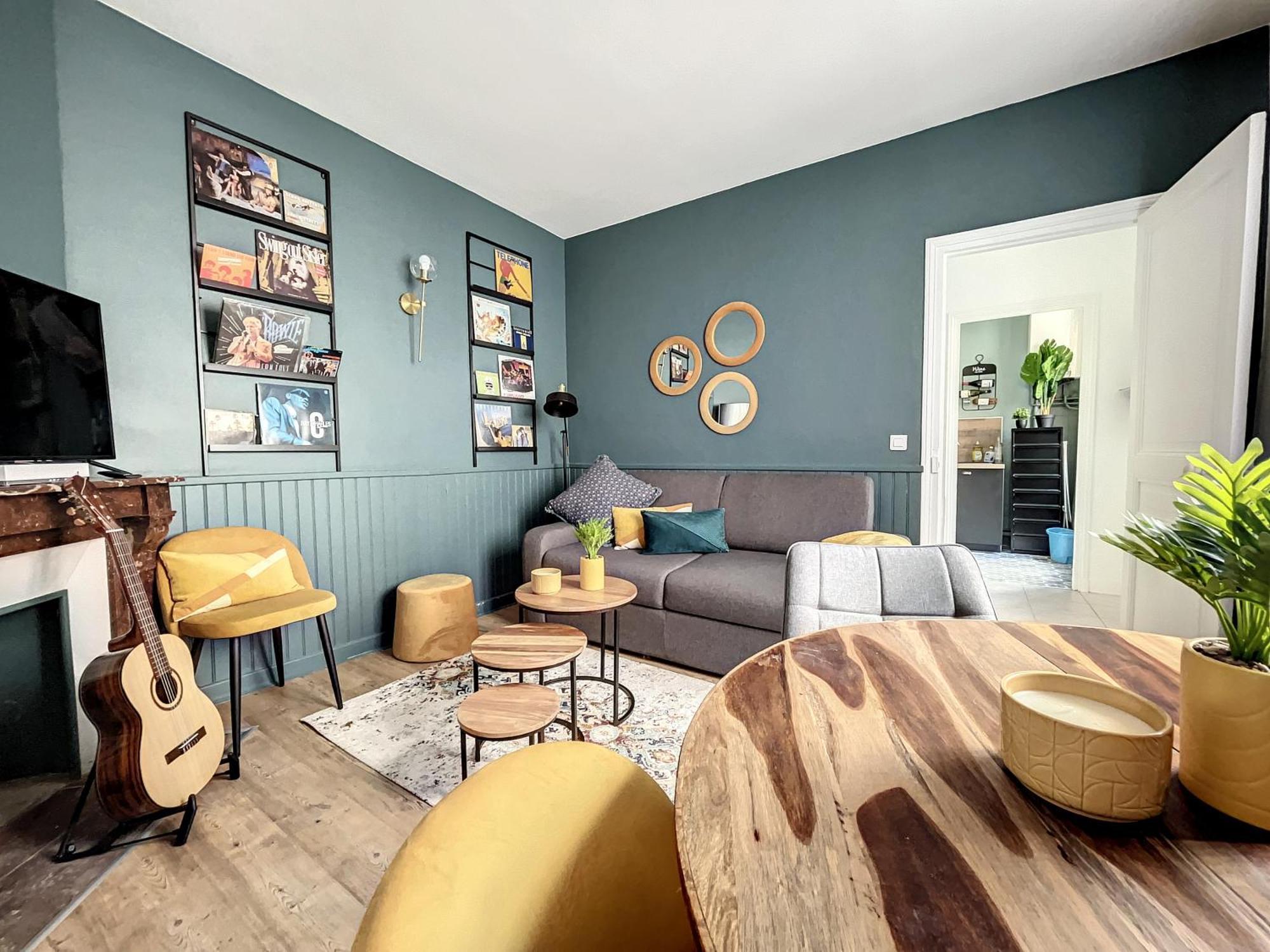 Maison De Ville - Paris En 15 Mn ! - 4 Pers- 1 Bebe - Vintage & Music ! Groslay 외부 사진